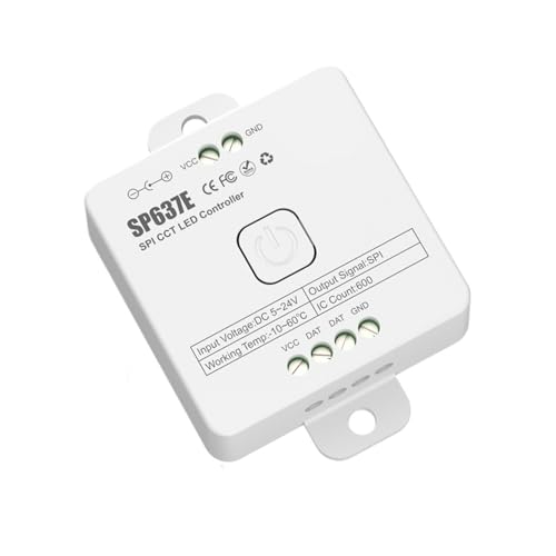 Contrôleur LED Pixel SPI CCT SP636E pour ruban WS2812B 5V-24V