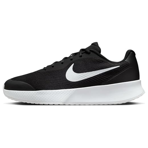 NIKE Homme Vapor Lite 3 Sneaker, Black/White, 38.5 EU