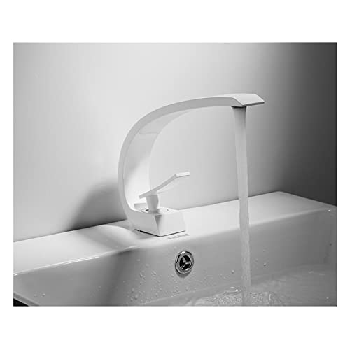 Robinet de lavabo mitigeur salle de bain noir brossé d'eau chaude et froide