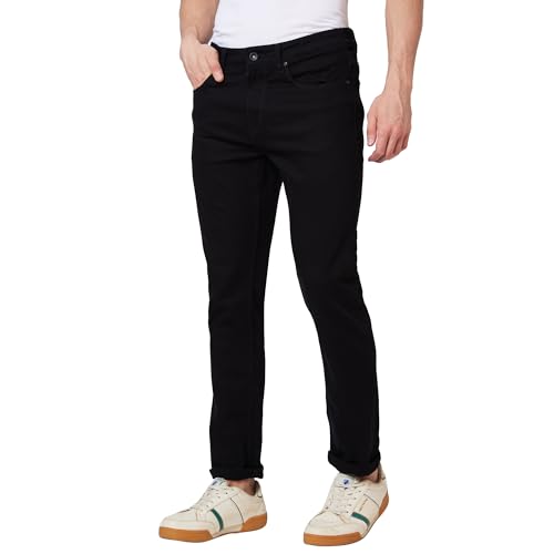 Image of Spykar Men's Rover Regular Fit Mid Rise Casual Jeans