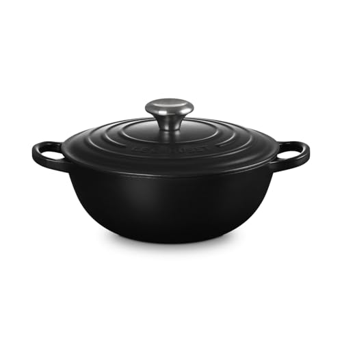 Le Creuset Marmite Cazuela Firma Negro Mate Ø24cm / 3.1L