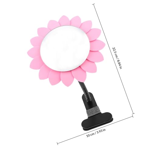 Miroir à pince réglable OSALADI avec surface convexe haute définition