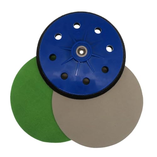 Almohadilla de lijado de 7 pulgadas y placa de soporte con equilibrio estructural 2