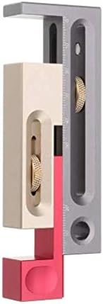 Table Saw Slot Adjuster Mortise and Tenon Tool Woodworking Movable Measuring Block