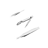 De 3 aumentos Holt Casa Medical Splitter Pinzas Pinzas de primeros auxilios, lupa de 3 aumentos