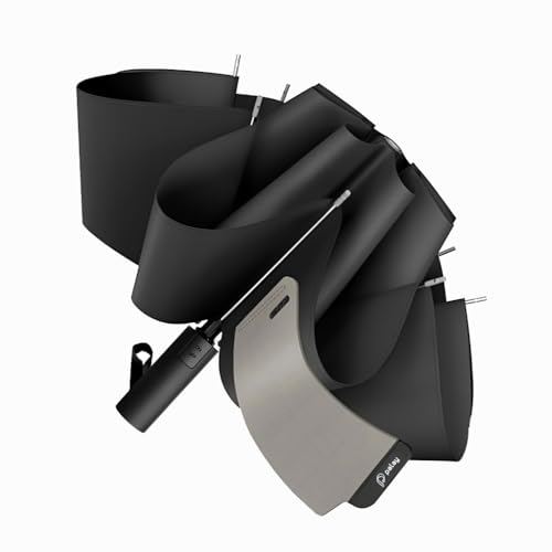 Image of PALAY Umbrella for Rain Auto Open Windproof Waterproof Umbrellas One-Button Open Folding Travel Umbrella with Aluminum Alloy Shaft, Fiberglass Ribs &Wide Strap