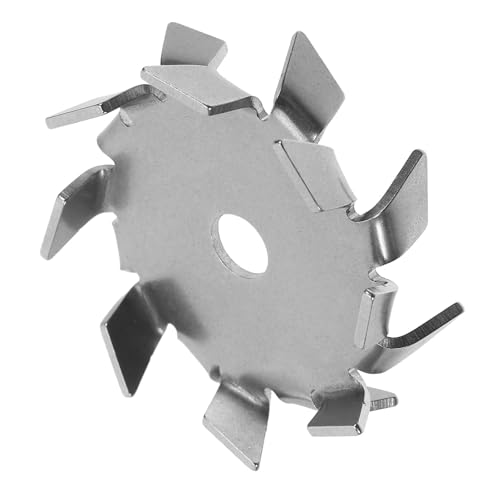 Beaupretty Agitador de Laboratorio Paleta Dispersora de Acero Inoxidable 5 Cm Diámetro Placa Agitadora, Herramienta para Mezclar y Remover Reactivos Químicos en Laboratorio Reutilizable
