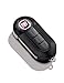 COVER CHIAVE GUSCIO PER FIAT 500 DELTA PUNTO EVO PANDA BRAVO TELECOMANDO 3 TASTI LOGO NON FIAT