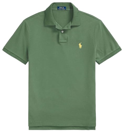 Image of POLO RALPH LAUREN Men's Custom Slim Fit Iconic Mesh Polo