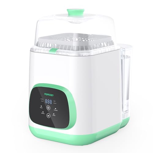 Image of Momcozy KleanPal Pro Baby Bottle Washer - Sterilizer & Dryer Combo for Easy Cleaning - Bottle Washer Machine for All Bottles, Pump Parts & Baby Item Care - Save Time & Effort, Green