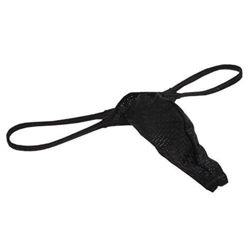 OROCOJUCO Men Booty Thong Stretch Slim Cut G-String Underwear Drawnwork Tanga2