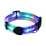 Resistente alle intemperie: sperimenta passeggiate senza problemi con il amico peloso con questo collare luminoso a LED per cani impermeabile. Non c'è bisogno di preoccuparsi della pioggia o della sudorazione quotidiana, tranquillo sapendo che il animale domestico è al sicuro e visto durante tutte le tue attività, che si tratti di campeggio, escursioni serali o avventure notturne nel cortile.