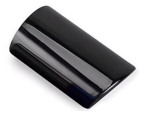 Tubo de escape para A3 8V 8P en acero inoxidable plateado con punta azul elegante