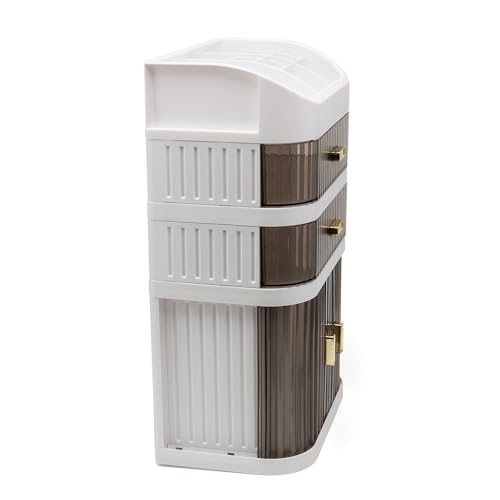 Armoire de rangement multifonctionnelle pour maquillage de commode - 8