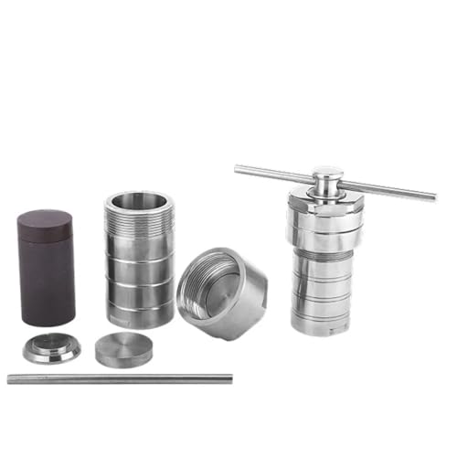 NURII 100-300ml Hydrothermal Synthesis Autoclave Reactor, 3Mpa High Pressure Digestion Tank(100ML Full Set)