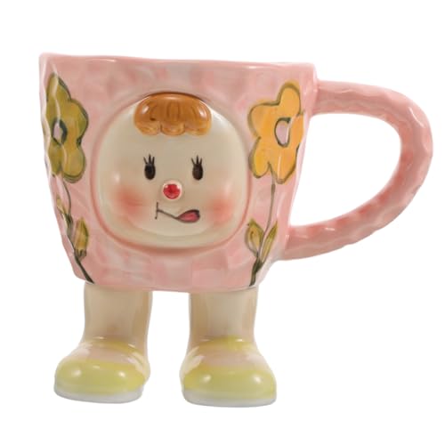 Cemaystic 350ml コーヒーカップ 付き ? 滑らかな質感で洗練されたデザイン、各種シーンに適した多機能マグ