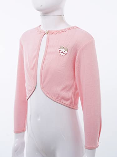 Jhaoyu Girls Bolero Shrugs Long Sleeve Cardigan Party Dress Cover Up Tops Sweater Jacket4