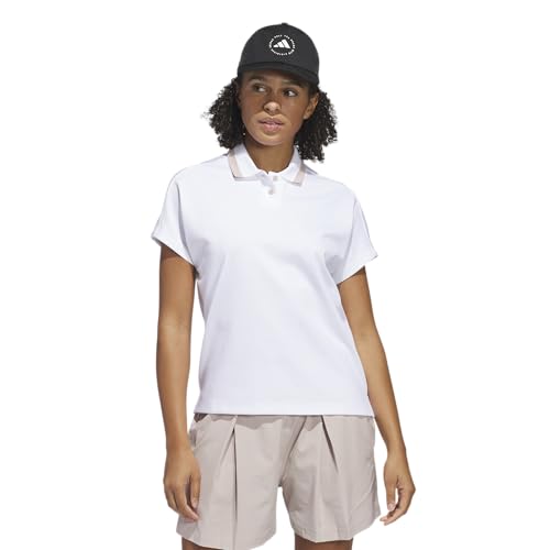 Adidas Women's Go-to Polo Shirt, White, Medium - image 1