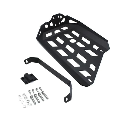 Für Suzuki Für V-Strom Für DL1050XT DL 1050 XT 2020-2022 Motor Basis Chassis Schutz Skid Platte Bauch Pan Schutz Abdeckung Motorrad Chassis Motorschutz(Black)