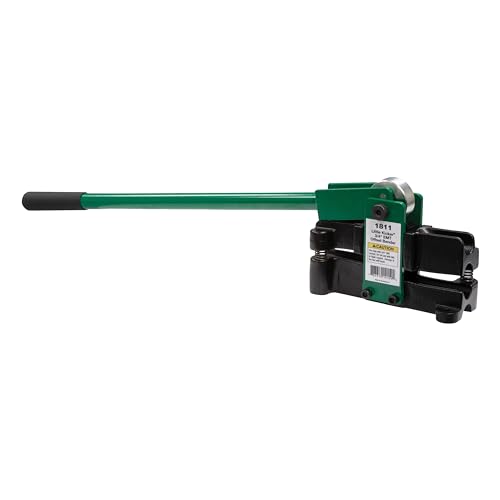 Greenlee 1811 Little Kicker Offset Hand Bender for 3/4 EMT Conduit Silver/Green