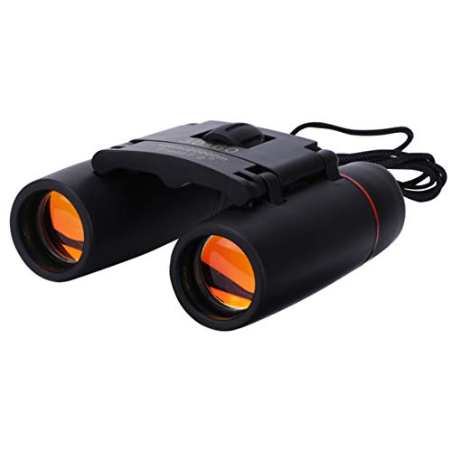 OSALADI Mini binóculos de bolso 30 x 60 HD telescópio de alta resolução para acampamento e shows em