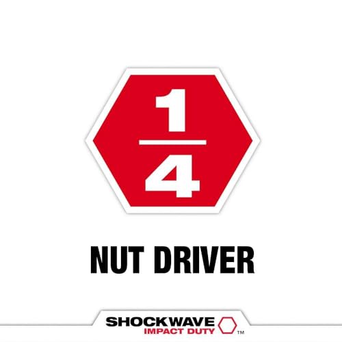 Milwaukee 49-66-4733 Shockwave 2-9/16-Inch Mag Nutdriver 5/16-Inch, 10 Pack - image 4