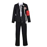 Makoto Yuki Cosplay Costume Full Set Gekkoukan High Uniform Anime School Outfits (Small) Black