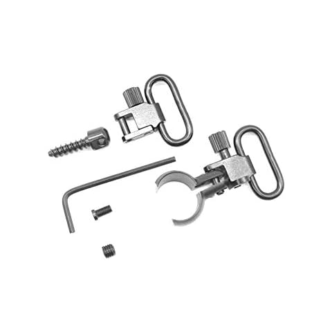 TRIROCK 1.0'' Rifle Quick Detachable Sling Swivels Mount Kit for Lever Action Cover