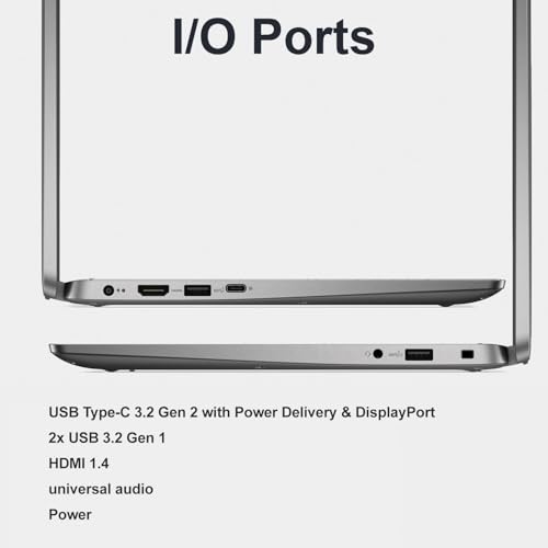 Image of Dell Latitude 3340 3000 2-in-1 Business Laptop (13.3 inch FHD Touchscreen, Intel i5-1335U (> i7-1255U), 16GB DDR5 RAM, 256GB SSD), 1080p IR Webcam, Intelligent Audio, Flip Convertible Yoga, Win 11 Pro