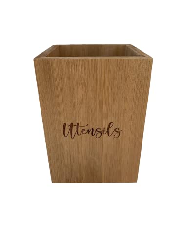 The Personal Exchange Utensil Holder Bamboo 4 1/4