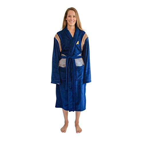 Robe Factory LLC Star Trek: Discovery Bathrobe for Adults | One Size Fits Most