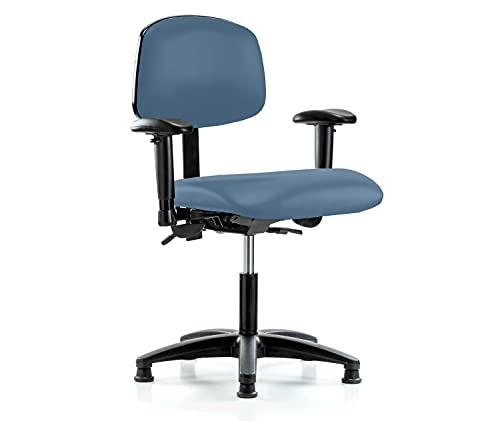Image of Perch Task Chair with Glides, Desk Height 18 inch-23 inch, Newport Fabric