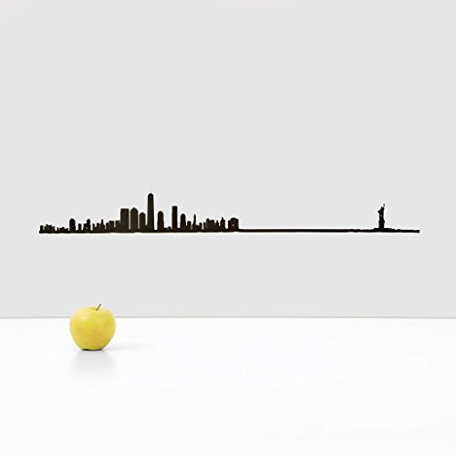 The Line Decoración de pared de metal de Nueva York