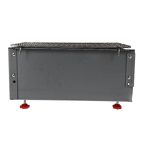 Gatuida Parrilla barbacoa exterior barbacoas para carbon grill estufa de camping carbón Herramienta para barbacoa al aire libre estufa de barbacoa para exterior ferroaleaciones Silver