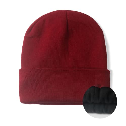 Image of NPJY Unisex Beanie for Men and Women Knit Hat Winter Beanies