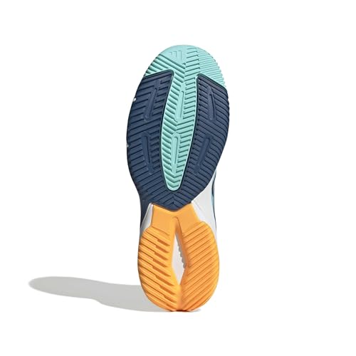 adidas Men's Crazyflight 6, Dusky Petrol/White/Flash Aqua, 7 - image 4
