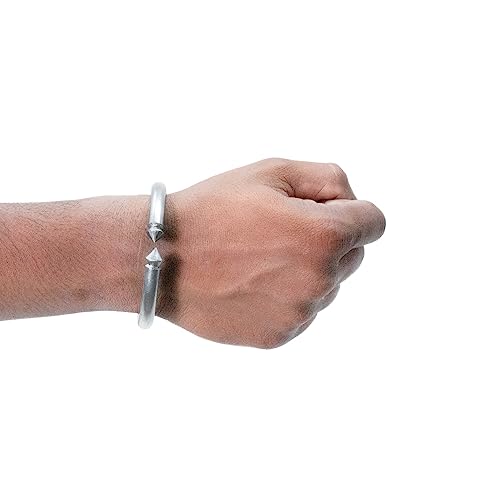 CHAKRADHARI 99.9% Pure Ranga Kada bangle bracelet For men Free Size Tin Kada