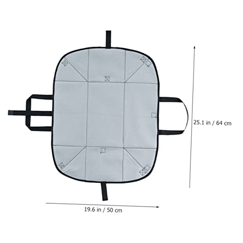 Mesa de planchar sin espacio solucionada con tapete protector 4