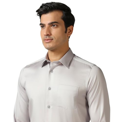 Image of blackberrys Men Non Iron Shirt with Smooth Finish, Full Sleeves and Balanced Tailoring | Suitable for Office Styling, Workplace Dressing and Professional Settings
