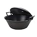 YWSZJ Garnek żeliwny, pogrubione ucho, duży Pan Cooker, odpowiedni do kuchenek gazowych, elektrycznych pieców kaflowych