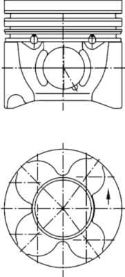 KS Kolbenschmidt 40 406 600 Engine Compartments