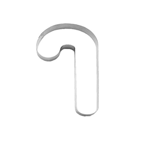 1 Keks - Ausstecher Zuckerstange | aus Edelstahl | Candy Cane Cover