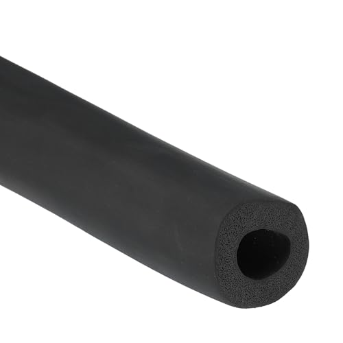 PATIKIL Tubo de espuma aislante de tubo de 25 mm de diámetro interior x 45 mm de diámetro exterior x 1 m de largo, rollo de cubierta de tubo, tubo de barra EPDM para agarre de mango, unidades de aire