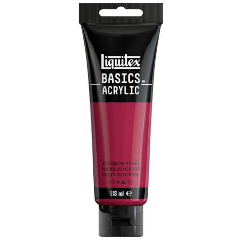 Liquitex 8870010 Basics - Peinture acrylique, peinture artistique monopigmentée, résistante à la lumière, qualité archive, finition satinée, tube de 118...