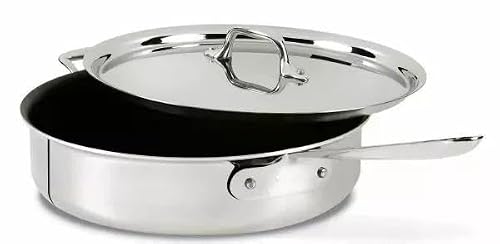 All-Clad D5 Sauté Pan 3 Qt -- Best for Sautéed Chicken Dishes