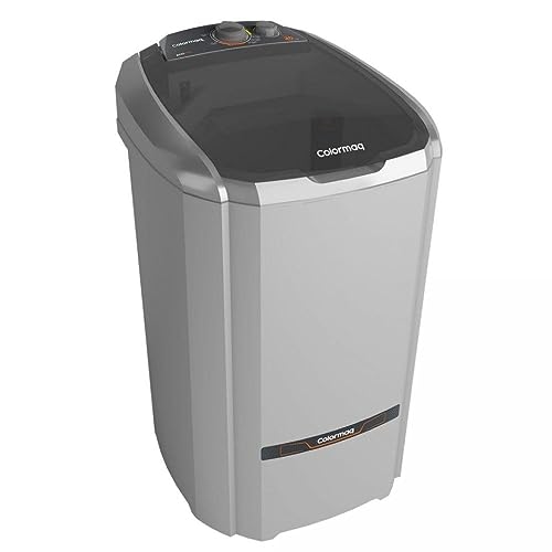 Colormaq Maquina de Lavar Roupa Semi Automatica Tanquinho 20kg LCS20 Prata127V