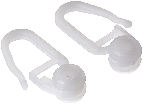 Gardinia Guide per rotaie da Tende, Bianco, Set da...