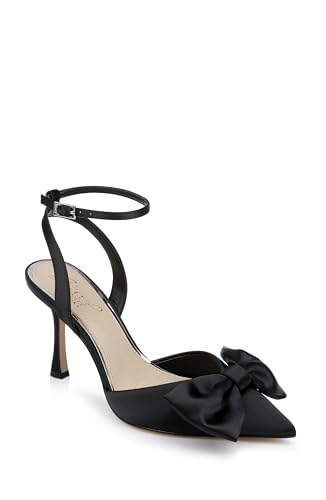 Jewel Badgley Mischka Yanna Satin Stiletto with Bow2