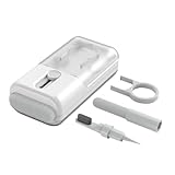 Kit de nettoyage de haut-parleur de téléphone - pointe adoucissante pour nettoyer la saleté tenace, pointe duveteuse dense pour nettoyer le trou sonore du casque et pointe éponge pour nettoyer le boîtier de chargement du casque, kit de nettoyage de téléphone portable