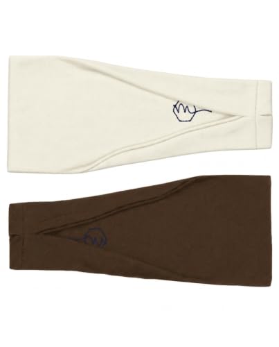 Image of Maven Thread Wide Workout Headbands for Women - Non-Slip Sweatbands for Gym, Running & Yoga